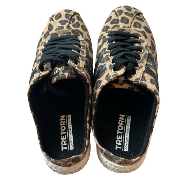 Tretorn leopard mule sneaker- size 9 - Picture 3 of 5